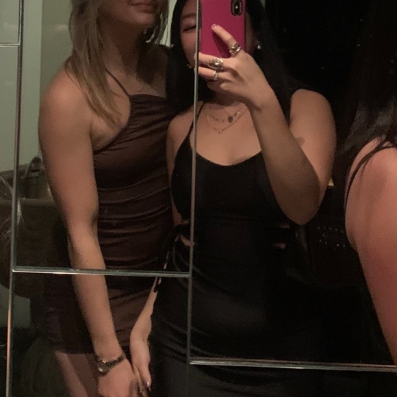 Urban Outfitters Black Cutout Bodycon Dress - Picture 3 of 3